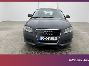 Audi A3 TDI 105hk Comfort Välservad 0,45l/mil Låg-Årsskatt