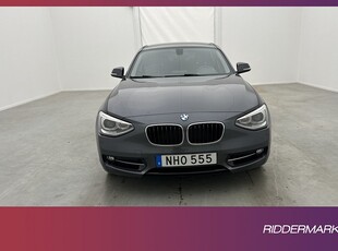 BMW 116 d 116hk Sport line Sensorer Farthållare 0.41L/Mil