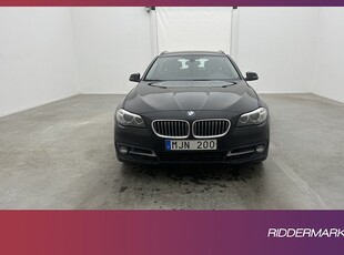 BMW 520 d Touring 184hk Värmare Drag Sensorer Skinn Elstolar