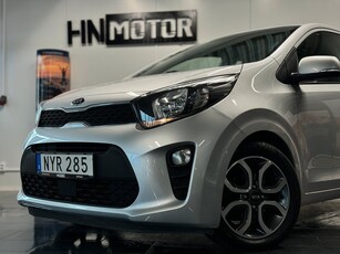 Kia Picanto 1.25 MPI GLS |Rattvärme|CarPlay|Lågskatt|NyServ|