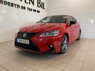 Lexus CT 200h Automat F Sport Lågmil Motorvärmare Svensksåld