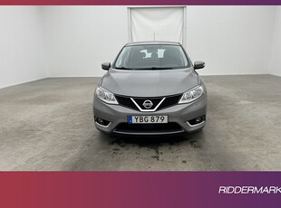 Nissan Pulsar 1.2 DIG-T 115hk Kamera Navi Välserv Låg-skatt