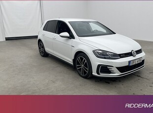 Volkswagen GolfGTE Backkamera CarPlay 2 Adap-Farthåll 2018, Halvkombi