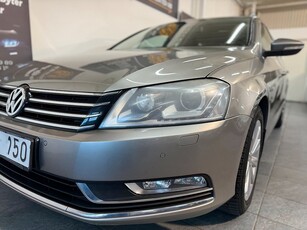 Volkswagen Passat Variant 1.4 TGI EcoFuel Drak/skinn/servad