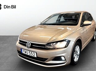 Volkswagen PoloTSI95 DSG Bluetooth 2019, Halvkombi