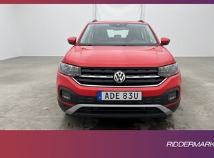 Volkswagen T-CROSS TSI 95hk Base Sensorer CarPlay Välservad