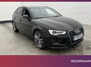 Audi A3 Sportback 2.0 Q 184hk Proline Sensorer Farthållare