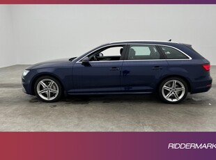 Audi A4 40 TDI 190hk Quattro Värmare Cockpit Skinn Kamera