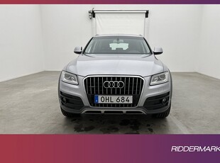 Audi Q5 2.0 TDI Quattro 190hk Design Sensorer Halvskinn Drag