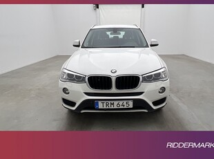 BMW X3 xDrive20d 190hk Sensorer Rattvärmare Keyless Drag