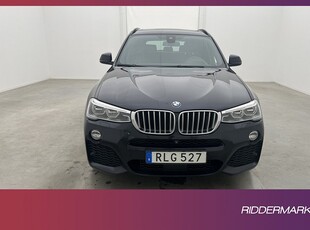 BMW X3 xDrive30d 258hk M Sport Innovation Ed Pano H/K Drag