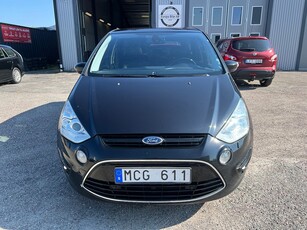 Ford S-Max 2.0 TDCi AUTOMAT D-VÄRMARE 7-SITS SKINN 163 HK