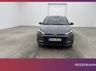 Hyundai i20 1.2 84hk ComfortPlus Kamera GPS Rattvärm En-bruk