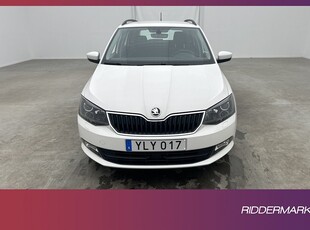 Skoda Fabia Kombi 1.0 TSI 110hk Sensorer CarPlay Farthållare