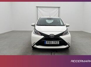 Toyota Aygo 1.0 VVT-i 69hk X-PLAY Farthållare 0.38L/Mil