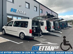 Volkswagen Caddy Kombi 1.6|Handikappanpassad|Golvsänkt