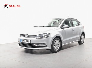 Volkswagen Polo 5-DÖRRAR 1.2 TSI 90HK FARTHÅLLARE P-SENS BT