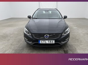 Volvo V60 D4 AWD 181hk Momentum VOC Värm Skinn Sensorer Drag