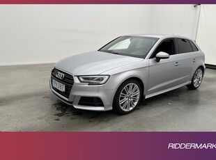 Audi A3 Sportback TFSI Q 190hk S-Line Cockpit B&O Värmare