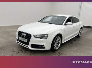 Audi A5 2.0 TDI Quattro 190hk S-Line Sensorer 0,54l/Mil