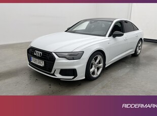 Audi A6 Sedan 45 TDI Q S-Line P-Värm Pano Cockpit 360° Drag