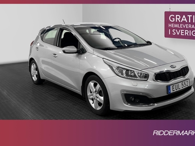 Kia Ceed 1.6 CRDi 136hk Rattvärme Dragkrok Välserv Sensorer