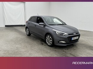 Hyundai i20 1.2 84hk ComfortPlus Kamera GPS Rattvärm En-bruk