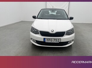 Skoda Fabia 1.0 TSI 95hk Style Sensorer CarPlay Låg-Skatt