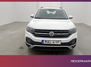 Volkswagen T-CROSS TSI 95hk Döda-vinkeln Låg-Skatt 0,49L/mil