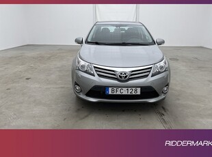 Toyota Avensis Sedan 152hk Active M&K-Värmare Kamera Navi