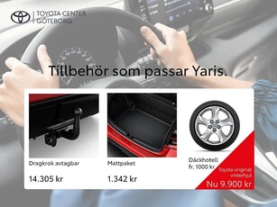 Toyota Yaris Hybrid Active plus med Vinterhjul