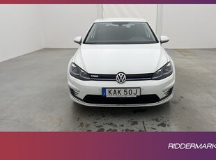 Volkswagen E-Golf 136hk Pluspaket Kamera Navi CarPlay