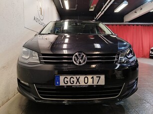 Volkswagen Sharan 7-sit 2.0TDI BMT Master Webasto Pano 140hk