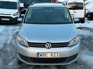 Volkswagen Touran 1.4 TGI EcoFuel Masters, Endast 4900 mil !!!!