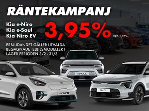 Kia Niro EV Action 3,95% (V-hjul)