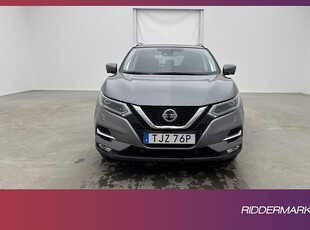 Nissan Qashqai 1.3 DIG-T 160hk Tekna 360° Navi Halvskinn