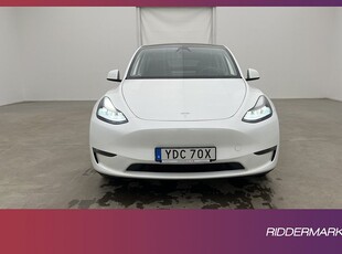 Tesla Model Y Long Range AWD Dragkrok Autopilot Svensksåld