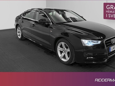 Audi A5Sportback 1.8 TFSI S-Line Sensorer Välservad 2016, Sportkupé