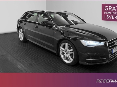 Audi A6Avant 2.0 TDI S-Line Navi Matrix Halvskinn 2018, Kombi