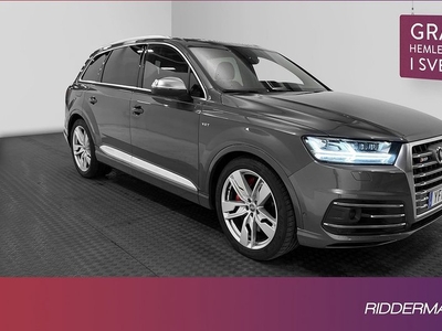 Audi SQ7TDI V8 Q 7-sits Pano BOSE Cockpit Luft Matrix 2017, SUV