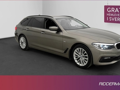 BMW 520d Sport line Rattvärme Navi Dragkrok Välservad 2018, Kombi