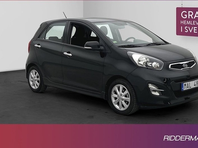 Kia Picanto1.2 CVVT Advance Rattvärme Välservad 2012, Halvkombi