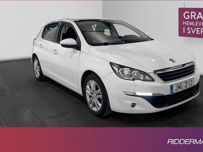 Peugeot 3081.6 BlueHDi Active Pano Drag Navi Välserv 2016, Halvkombi