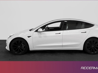 Tesla Model 3Long Range AWD Svensksåld Ljus interiör AP 2021, Halvkombi