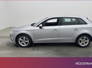 Audi A32.0 TDI D-Värm Adaptiv Cockpit Navi B-Kam 2017, Halvkombi