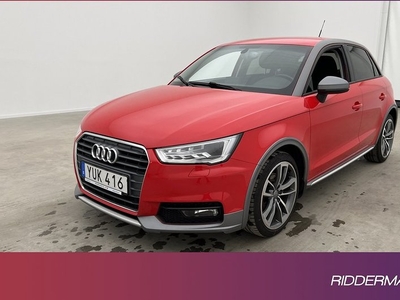 Audi A1Sportback 1.4 TFSI Proline Allstreet Sensorer 2018, Halvkombi