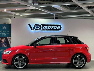 Audi S1 SB Quattro Optikpaket Sportavgas PDC 231hk