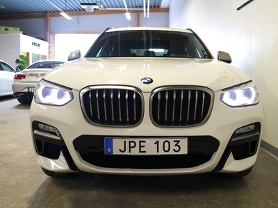 BMW X3 M40i 360hk COCKPIT GPS DRAG VÄRMARE DISPLAY KEY HiFi