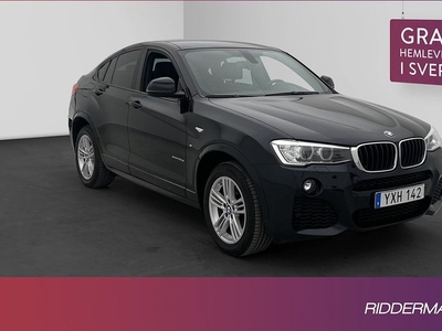 BMW X4xDrive20d M Sport Fjärr-Värm HiFi Navi Kamera 2018, SUV