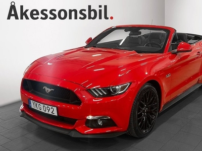 Ford Mustang5,0 GT Aut Cab Svensksåld 2017, Sportkupé